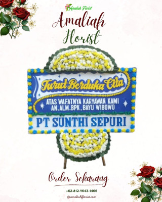 Papan Bunga Duka di Srimenanti